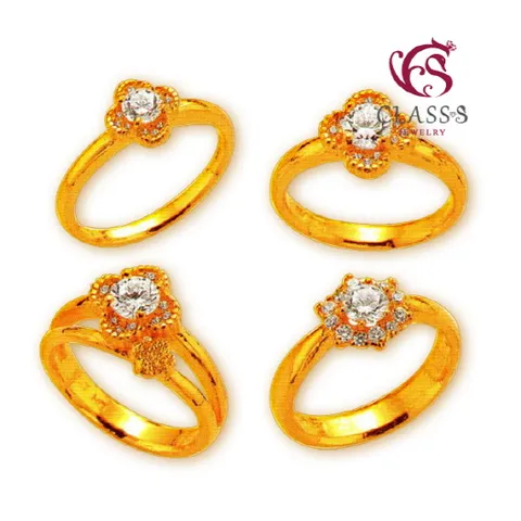 [클래스에스]24K 순금 퓨어웨딩 결혼예물 기념일선물 반지 3.75g