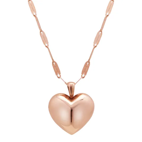 [새미쥬얼리] 14k 뮤즈하트 통통 체인 목걸이 대