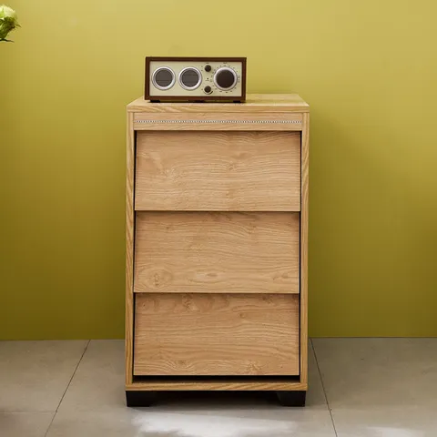 갤러리 3단서랍장 수납장 거실장 틈새수납 옷장