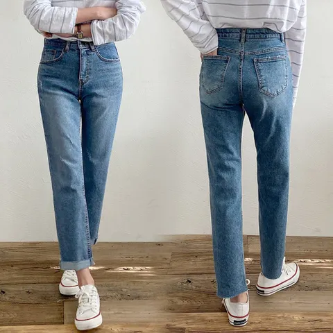 PN 핏보이워싱데님504 C560H101 빅사이즈여성