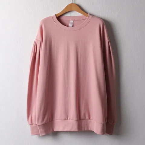 여성의류 필굿퍼프소매맨투맨 GOB906M102 빅사이즈