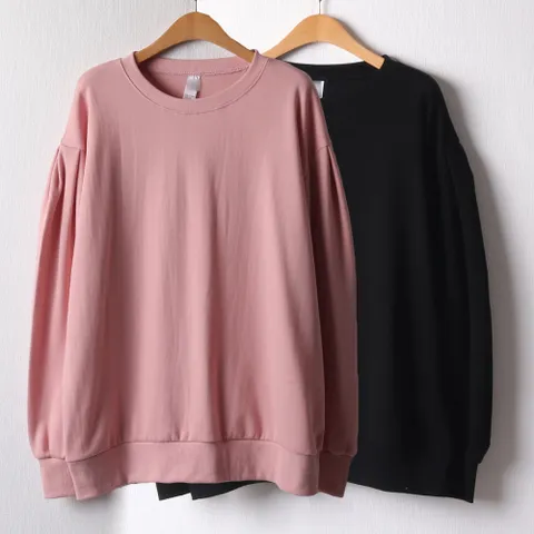 위쉬몰 GO 드롭라운드퍼프맨투맨B906H102 빅사이즈