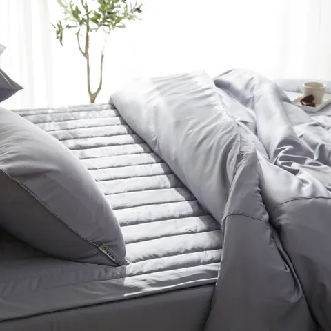 에스데코 MOC 모달 보들보들한 이불커버패드세트LK라지킹그레이