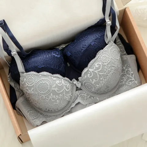 선물세트 크레센트 라미나 브라2+팬티4 속옷세트