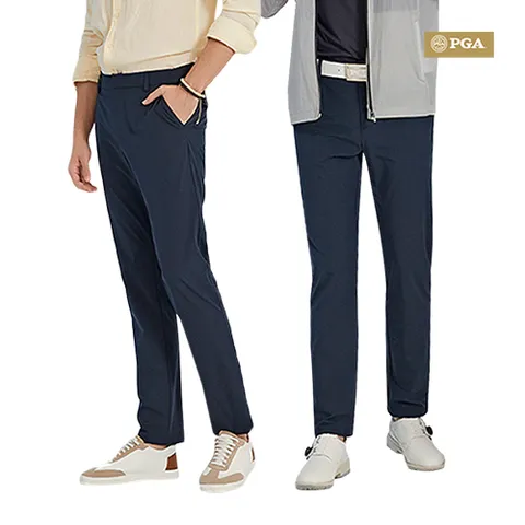 PGA 남성 퍼포먼스 라운딩 골프 바지 POM02PT101