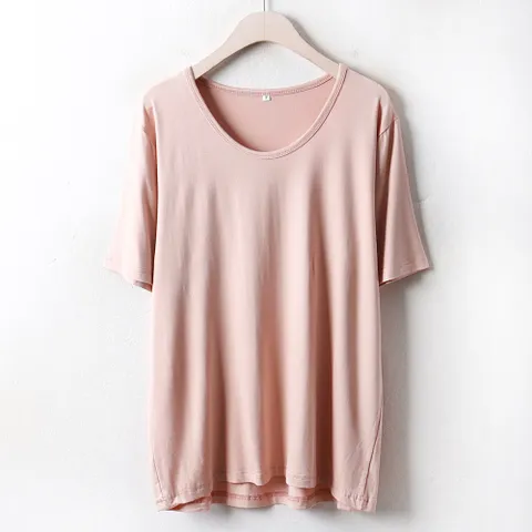 아이우먼 텐션 스판 반팔 티 WW1733M103 빅사이즈