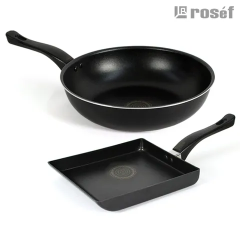 로제프 체리쉬 블랙 IH 2종세트 궁중팬 28cm 계란말이팬 인덕션