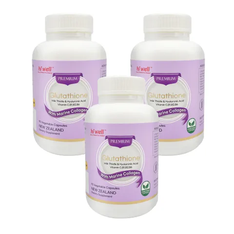 [해외직구] 하이웰 프리미엄 글루타치온 콜라겐 90캡슐 3개