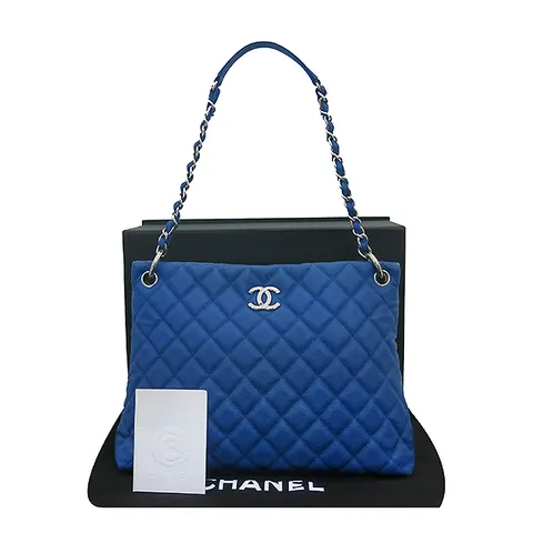 고이비토 중고명품 -  캐비어스킨 체인 숄더 - K7983CH