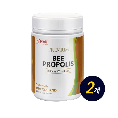 [해외직구]  프리미엄 비 프로폴리스 500캡슐 2개