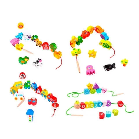 [수조작쌓기] 투키실꿰기4종(510set)