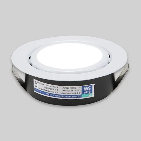 [소노조명]2인치 가구 매입등 LED 5W 화이트 주광색 가구매입