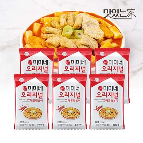 맛있는가  미미네 오리지널 매콤떡볶이 6봉