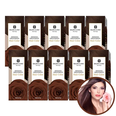 셀프 염색약 쇼콜라브라운 10개