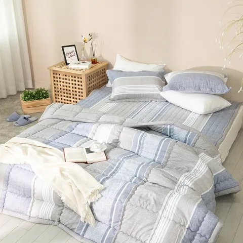 [이솔홈] 셀린 차렵이불+베개커버2 세트D