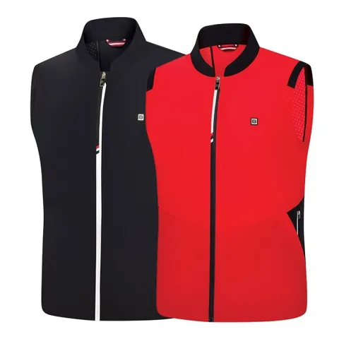 BTR 남성 골프웨어 여름 냉감터치 펀칭 조끼 허쉬M(남) BSV7837M