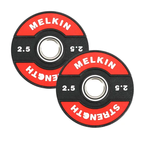 멜킨 바벨 원판 프리미엄CPU 우레탄 중량 50mm 역기 2.5kg 2개