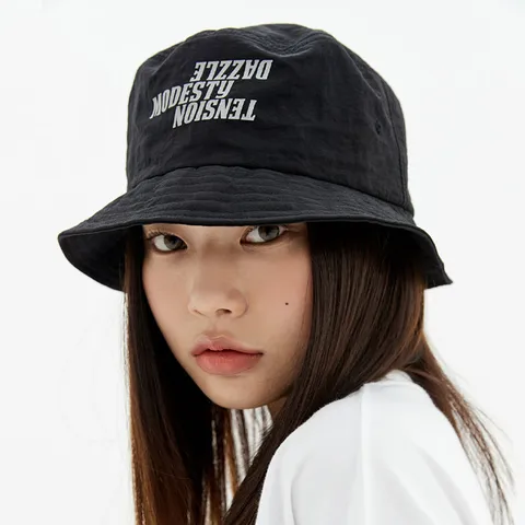 [모데스티]Dazzle Bucket Hat Black