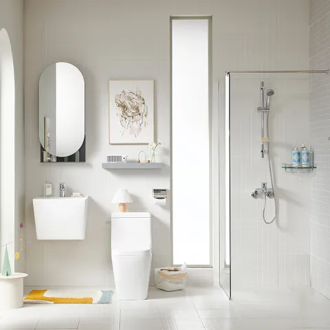 코지베이지 선반형 거실욕실 리모델링