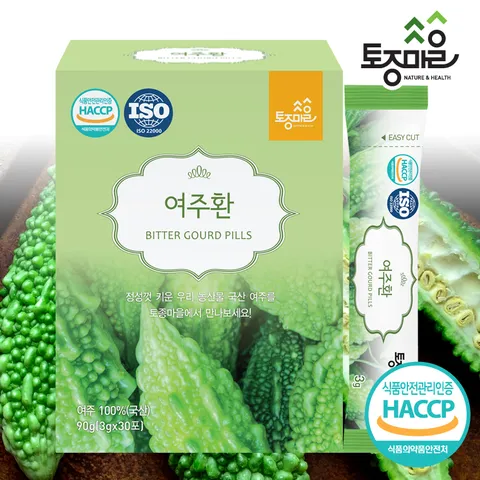 HACCP인증 국산 여주환 30스틱 [3gx30포]_여주분말