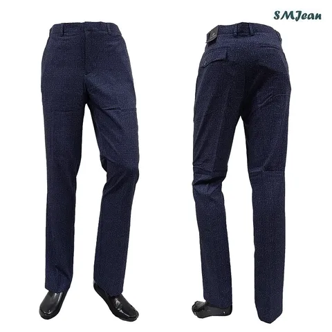 SMJ946 잔피엘 정장 바지 기본일자 중년 남자 스판 신사바지 봄 여름