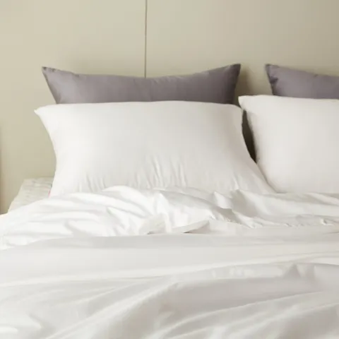 에스데코 60수사틴 순면 누빔이불베개커버세트 Q퀸 화이트