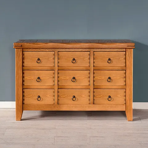 [마루엔개비] 우리목 3단 9서랍장 원목가구