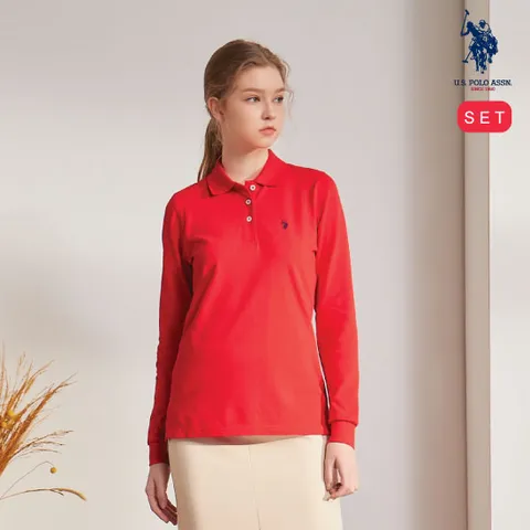 [USPA] SPRING 화이트라벨 폴로 티셔츠 1종 여성용 단품