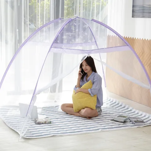 하우쎈스 갤럭시 원터치 침대 모기장 1인용-6인용 - 5size