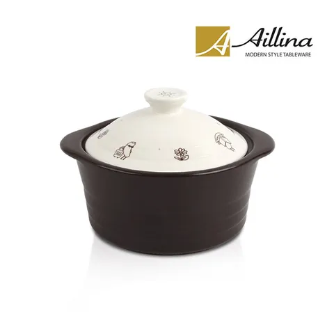 에일리나 야채뚝배기 대 / 내열냄비 / 도자기냄비