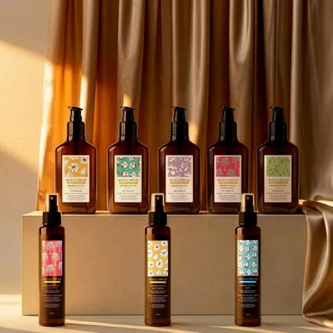 아르간 퍼퓸 헤어세럼 130ml/헤어미스트 140ml 1+1+1