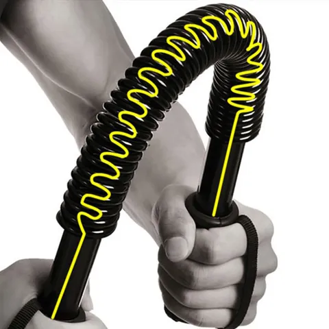 런웨이브 60kg 일자형 완력기 근력 어깨 가슴 팔 운동 홈트 헬스 기구