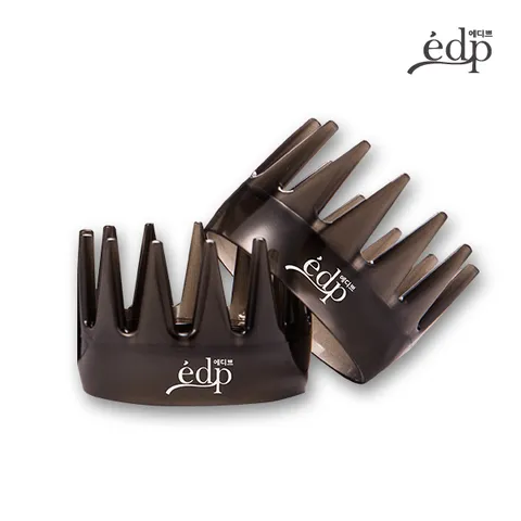 [에디쁘] 깔끔한 두피를 위한 10분마사지 쁘띠4EA/빗/괄사마사지/토르말린/지압/두피디톡스/홈케어/두톡스