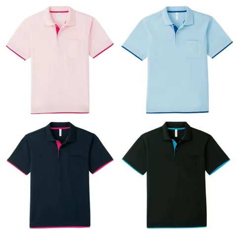 빅사이즈사랑해요 C122L011 메쉬레이어드폴로반팔 TK