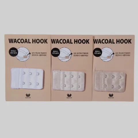 와코루 브라 연장 후크 2칸 브라연결고리 WAC5438 463694