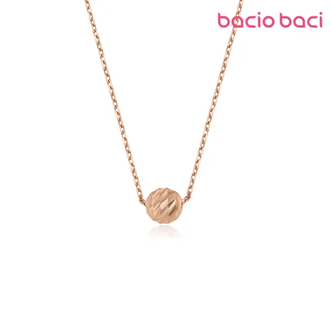 14K 볼 목걸이 핑크 골드 DG18FN0439 463694