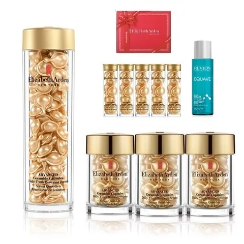 어드밴스드 세라마이드 골드 페이스세럼 90캡슐 세트 463694