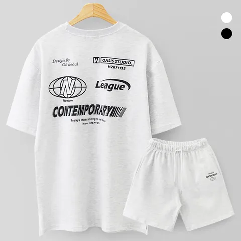 [MNC] 컨템포 트레이닝 반팔세트 MDSE526NL