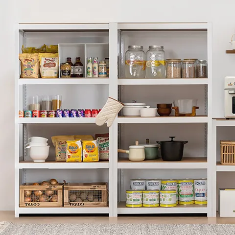 [홈던트하우스] 펜트리 다용도실 조립식 수납 앵글선반