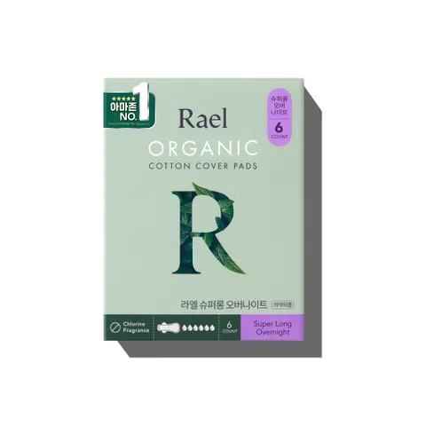 라엘 생리대 슈퍼롱 오버나이트 6P 1팩 428519