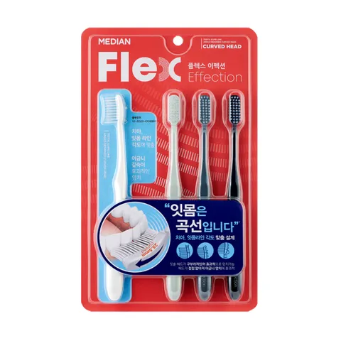 메디안 플렉스이펙션 칫솔 4입 428519
