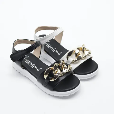 [베베투키즈] BK210501 CA 체인장식 아동샌들/여아샌들