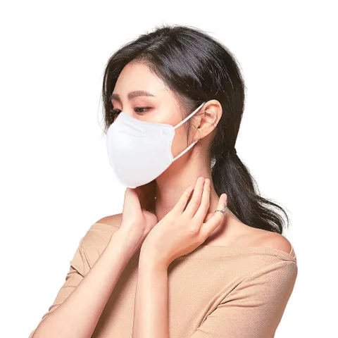 KFAD 퓨올 숨편한 새부리형 마스크 화이트 50매