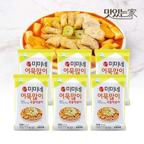 맛있는가  미미네 어묵많이 국물떡볶이 6봉