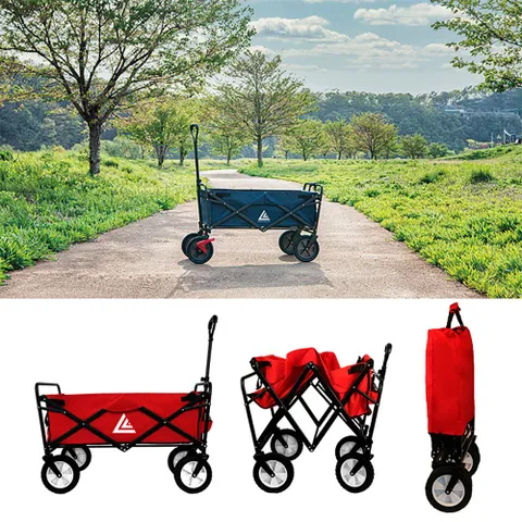 런웨이브 프라임 캠핑 웨건 접이식 카트 캠핑용 폴딩 캐리어 수