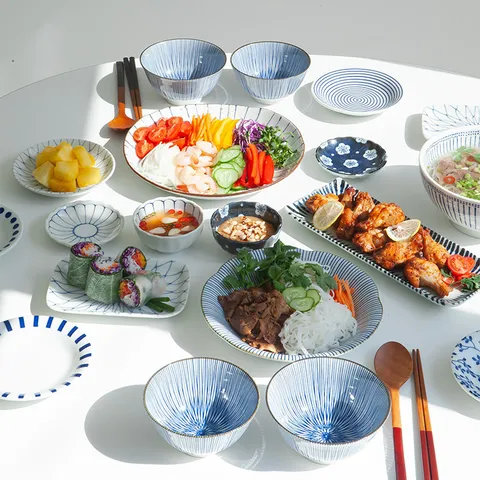 BEST 가정식 4인 큰접시 홈세트 30P MADE IN JAPAN