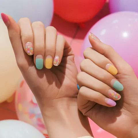 엣지유 블룸벌룬 붙이는 셀프 젤네일