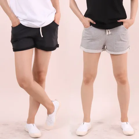 빅사이즈사랑해요 5973L105 롤업 트레이닝반바지 WW