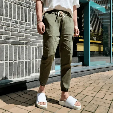 [브리치] 클라쓰업 / 캐주얼바지 아이스 린넨 조거팬츠   3color