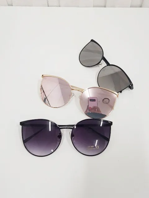 [브리치] 슈팅스타 / 캣츠아이 미러 큰렌즈 선글라스 3973